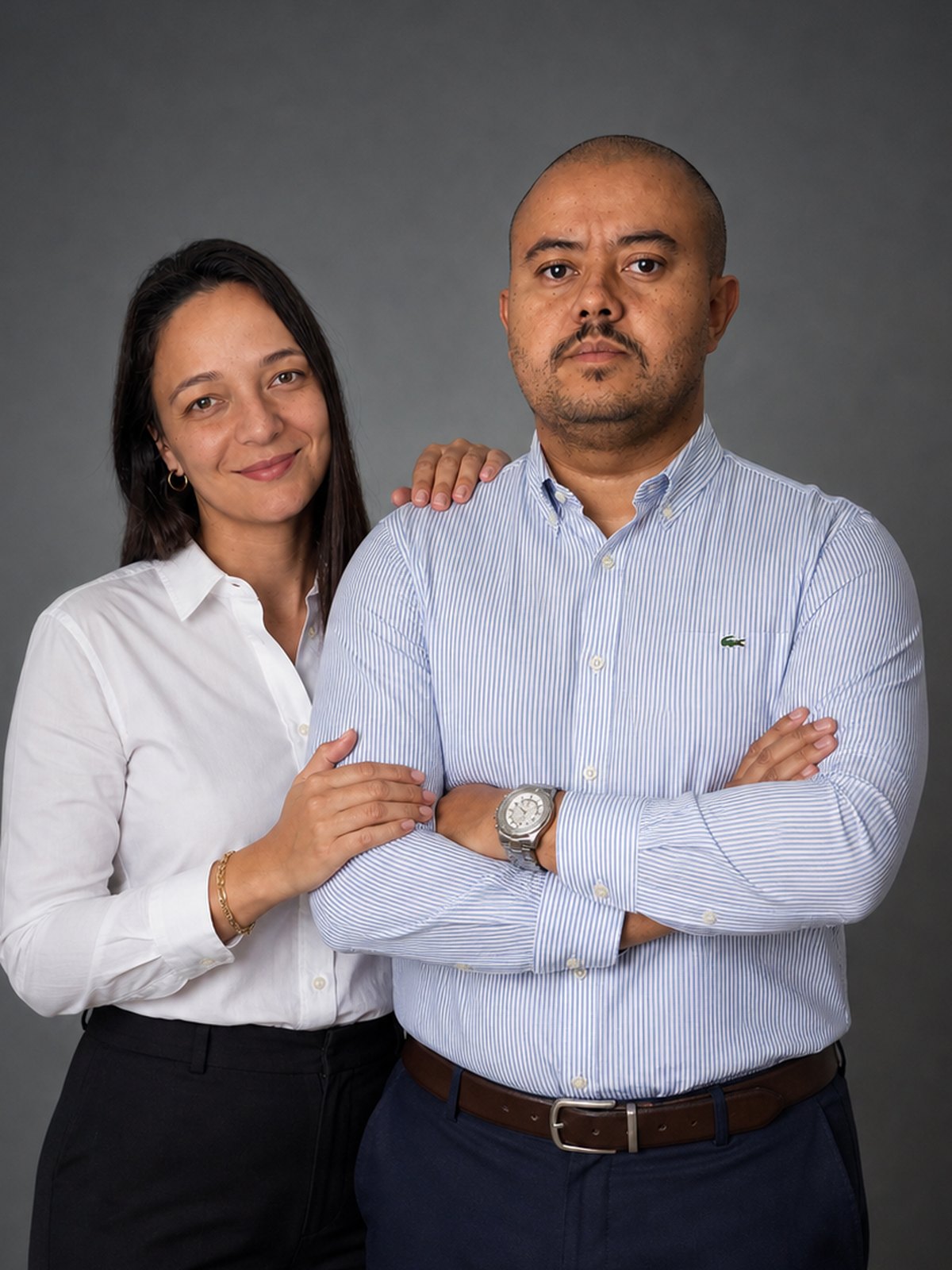 Carlos e Lorena, sócios fundadores da 4Clinix